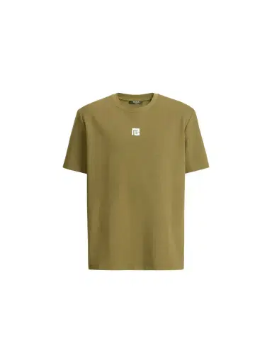 Balmain Embroidered PB Logo T-shirt | Thumbnail 1 Balmain Embroidered PB Logo T-shirt | Thumbnail 1