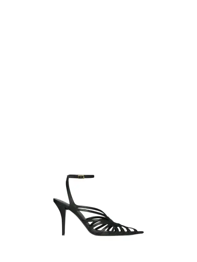 Smooth leather Cage sandals