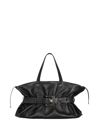Balmain Large calfskin Anthem Zip bag | Thumbnail 1
