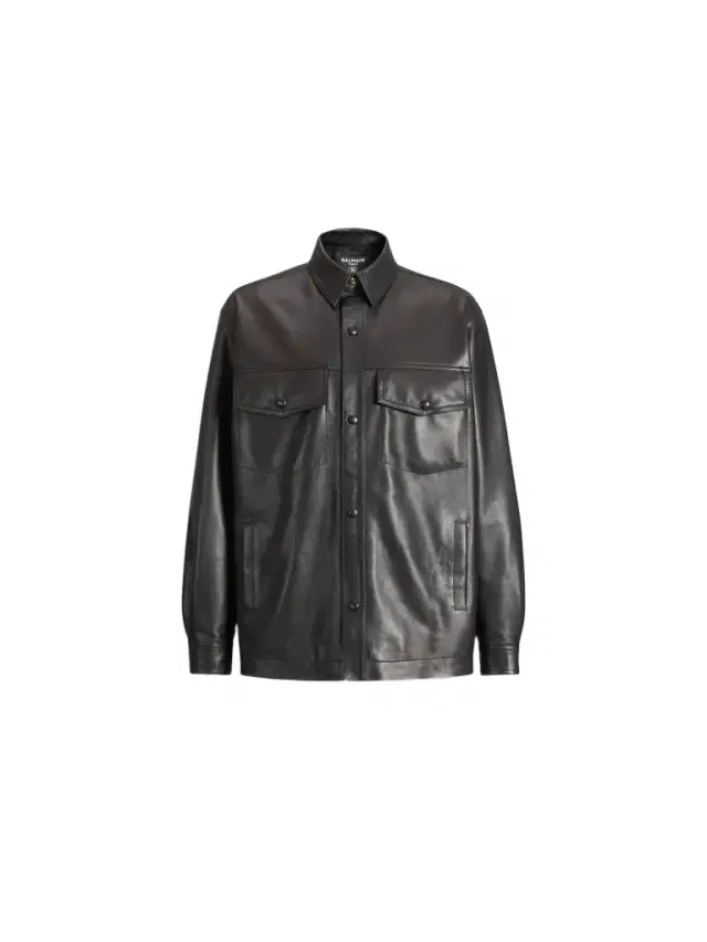 Leather overshirt Leather overshirt