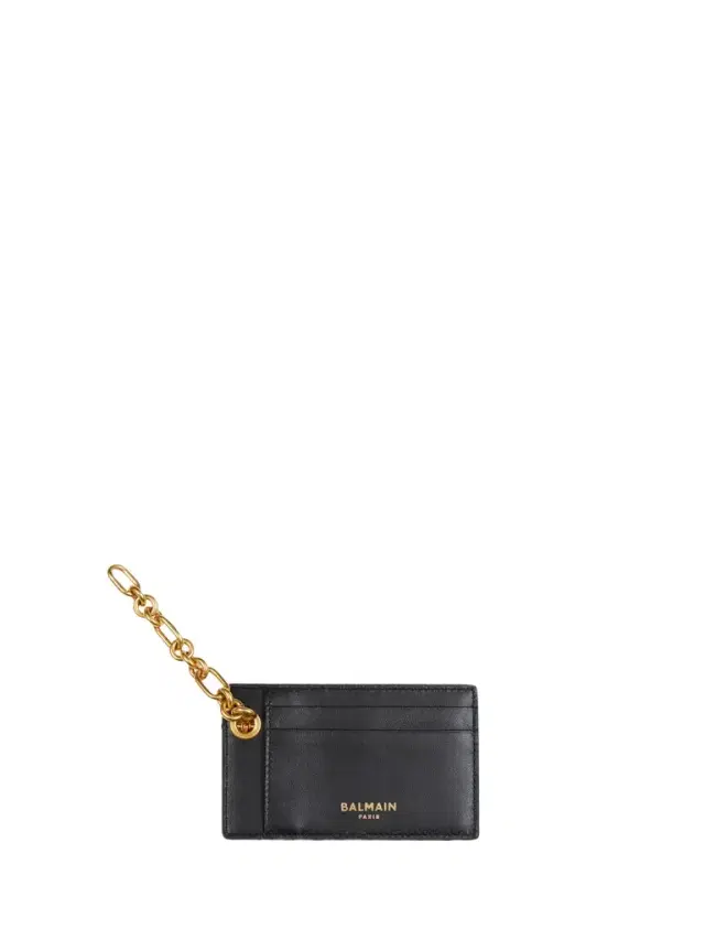 Balmain Pulse monogram jacquard card holder