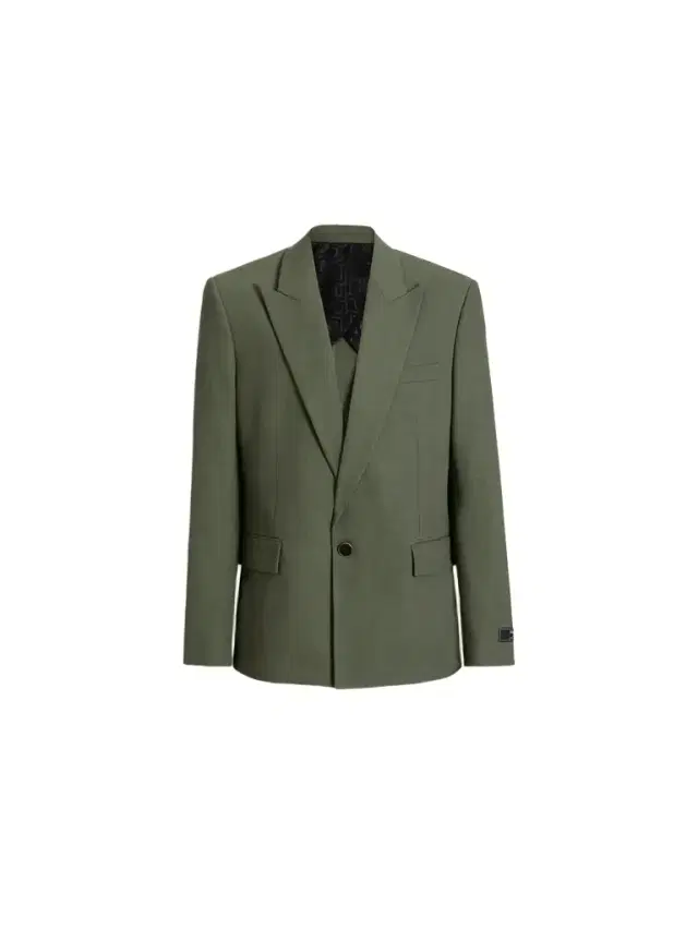 Cotton twill 1-button jacket Cotton twill 1-button jacket