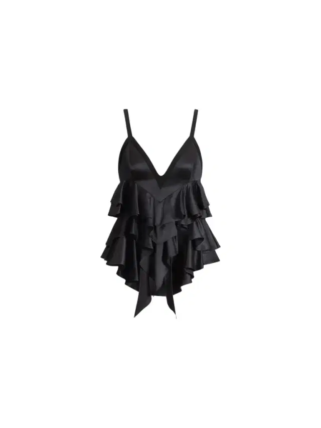 Balmain Satin top with thin straps