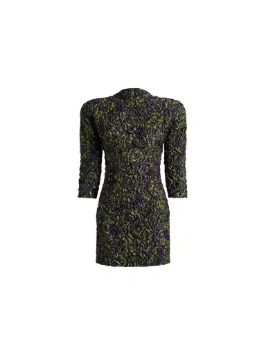 Balmain Cloqué jacquard dress | Thumbnail 1 Balmain Cloqué jacquard dress | Thumbnail 1