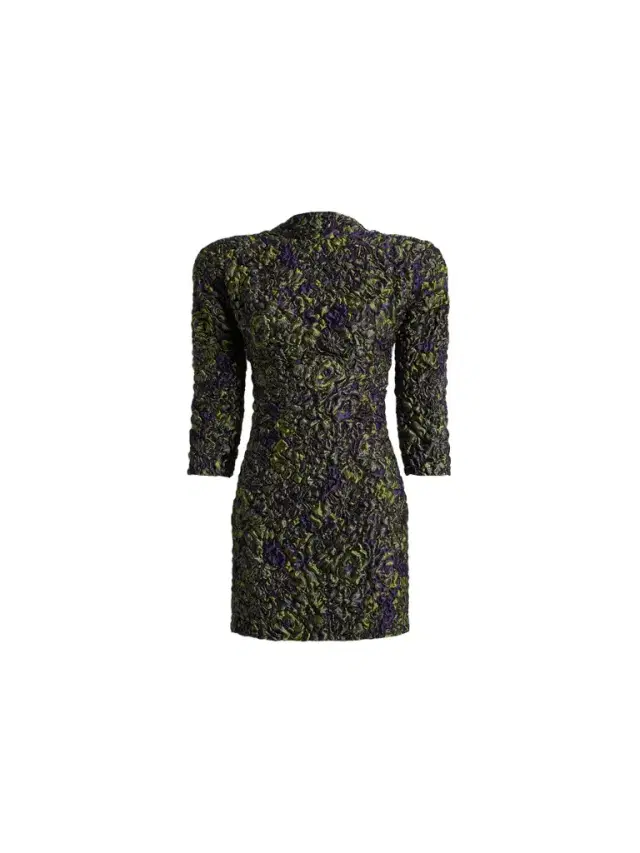Balmain Cloqué jacquard dress