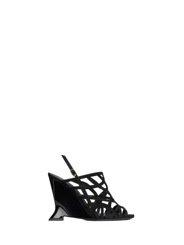Wedge Cage sandals in suede Wedge Cage sandals in suede
