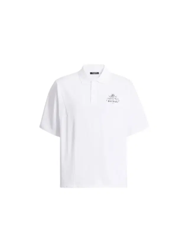 Printed Vine polo