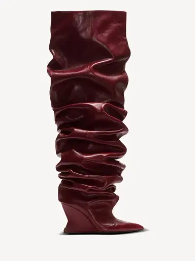 Balmain Wedge thigh-high boots | Thumbnail 2 Balmain Wedge thigh-high boots | Thumbnail 2