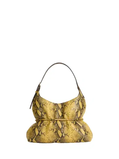 Balmain SPHYNX medium bag in python-effect leather | Thumbnail 1 Balmain SPHYNX medium bag in python-effect leather | Thumbnail 1