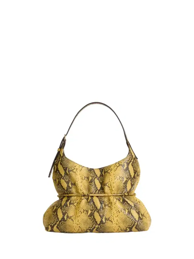 SPHYNX medium bag in python-effect leather SPHYNX medium bag in python-effect leather