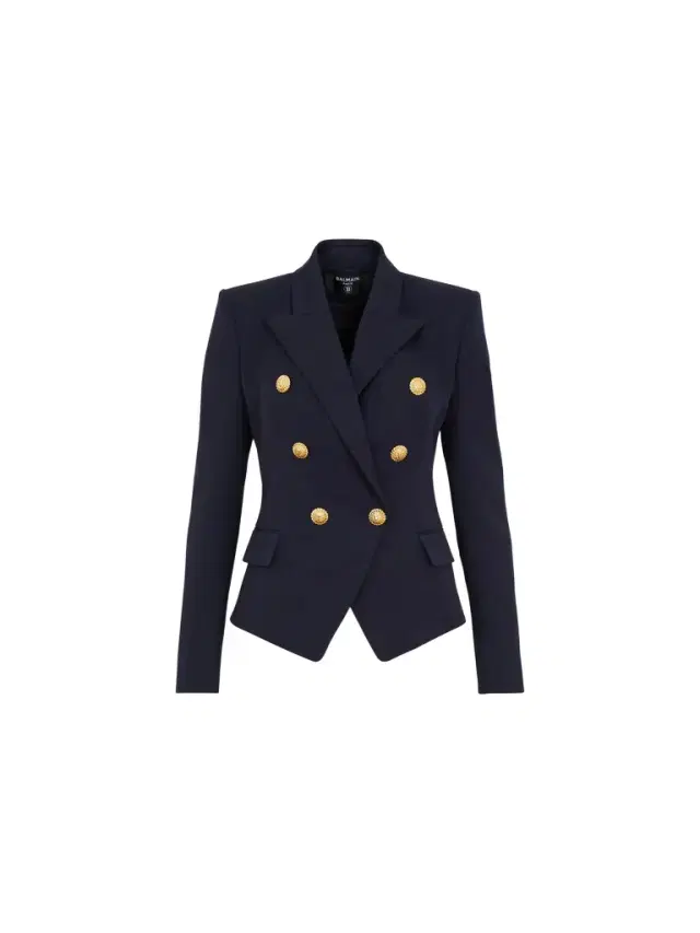 Fitted wool 6-buttons jacket Fitted wool 6-buttons jacket
