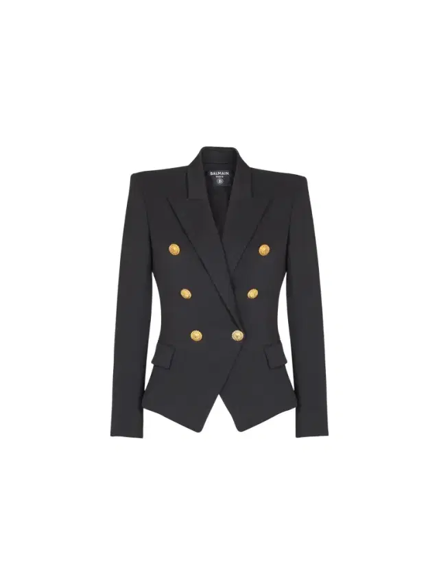 Balmain Grain de poudre 6-buttons fitted jacket