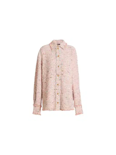 Balmain Tweed overshirt | Thumbnail 1 Balmain Tweed overshirt | Thumbnail 1