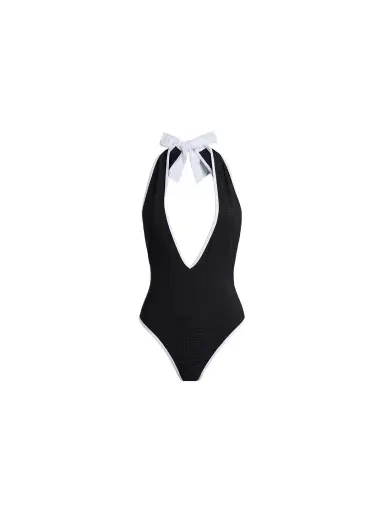 Balmain Lycra Monogram Swimsuit | Thumbnail 1 Balmain Lycra Monogram Swimsuit | Thumbnail 1