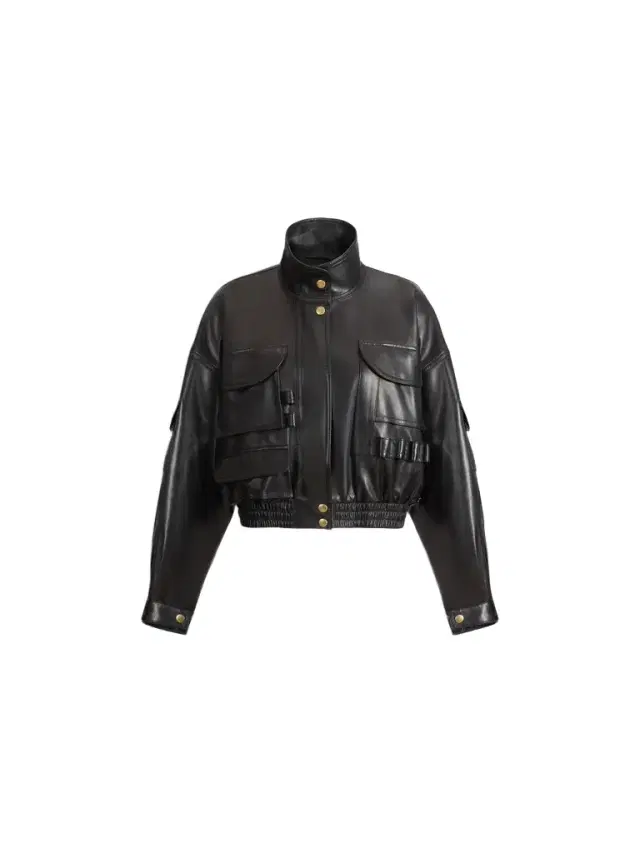 Lambskin bomber jacket
