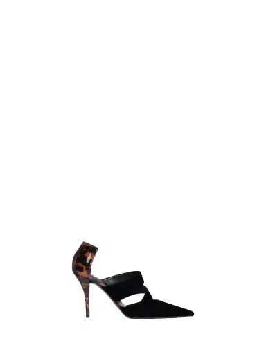 Balmain Velvet and printed patent leather pumps | Thumbnail 1 Balmain Velvet and printed patent leather pumps | Thumbnail 1
