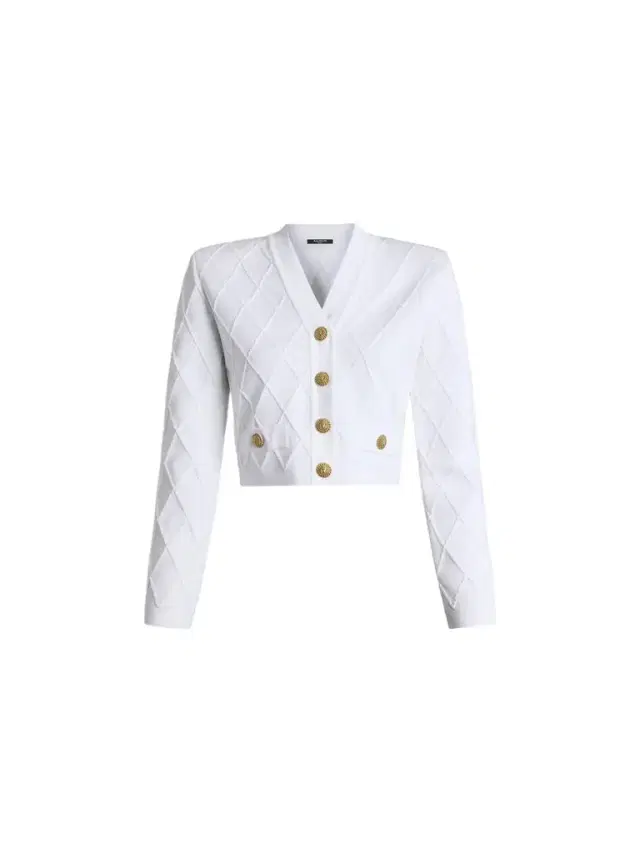 Balmain Cropped knit cardigan