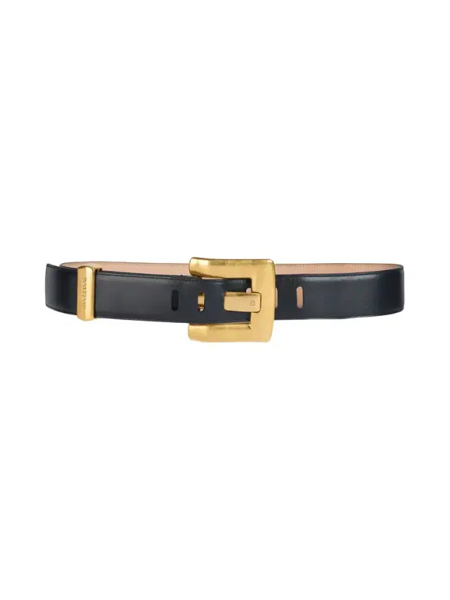 Balmain Anthem Belt 4.5Cm-Calfskin