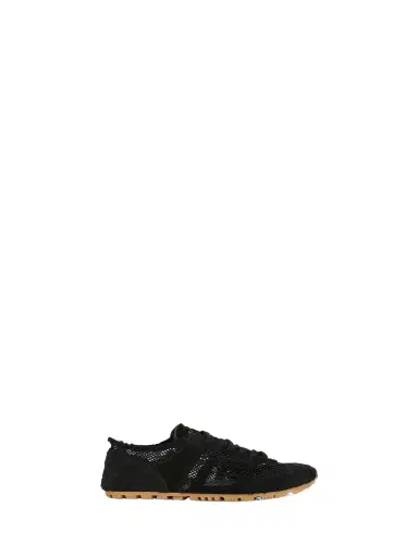 Balmain Racer 45 trainers in calfskin, suede and nylon | Thumbnail 1