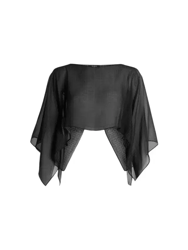 Monogram beach top in chiffon Monogram beach top in chiffon