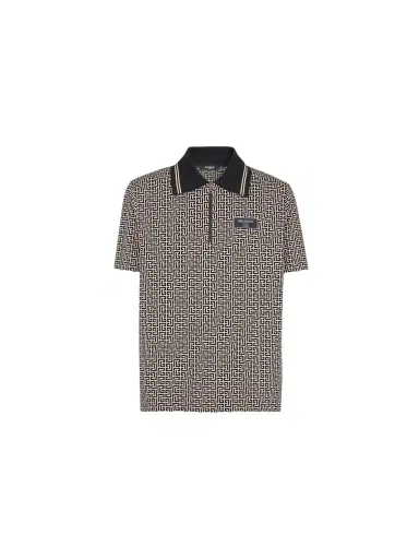 Balmain Monogram polo | Thumbnail 1 Balmain Monogram polo | Thumbnail 1