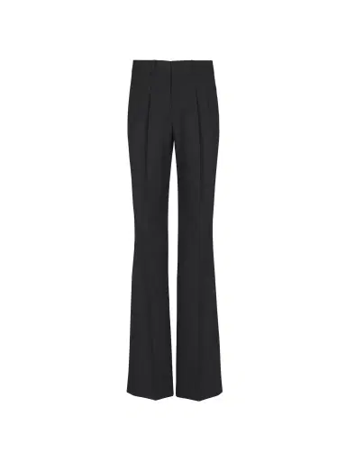 Balmain Wool straight-leg trousers | Thumbnail 1 Balmain Wool straight-leg trousers | Thumbnail 1