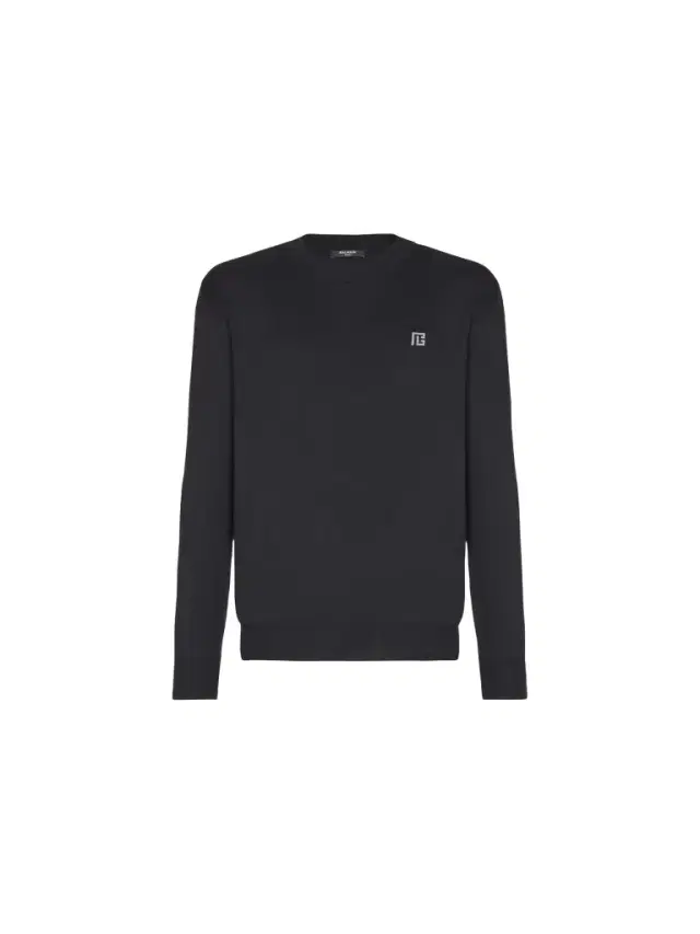 Balmain Fine silk and cotton jumper