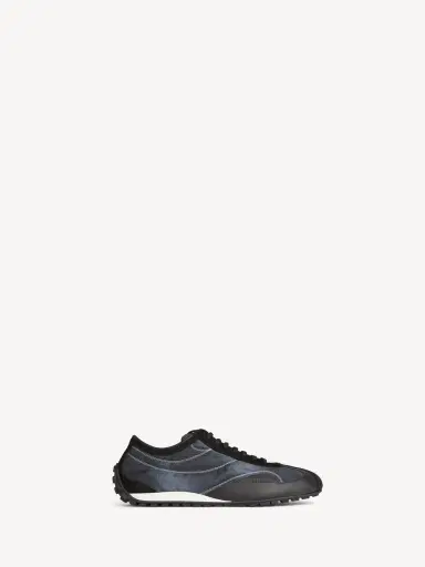 Balmain Racing Low trainers in nylon and leather | Thumbnail 2 Balmain Racing Low trainers in nylon and leather | Thumbnail 2
