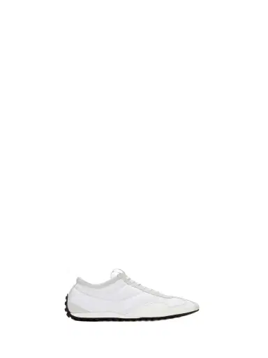 Balmain Racing Low trainers in nylon and leather | Thumbnail 1 Balmain Racing Low trainers in nylon and leather | Thumbnail 1