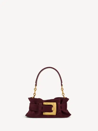Balmain Anthem Mini suede leather bag | Thumbnail 2 Balmain Anthem Mini suede leather bag | Thumbnail 2