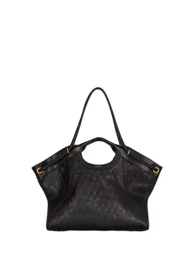 Large Tote in topstitched leather Large Tote in topstitched leather