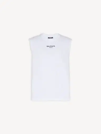 Balmain Embroidered Paris tank top | Thumbnail 2