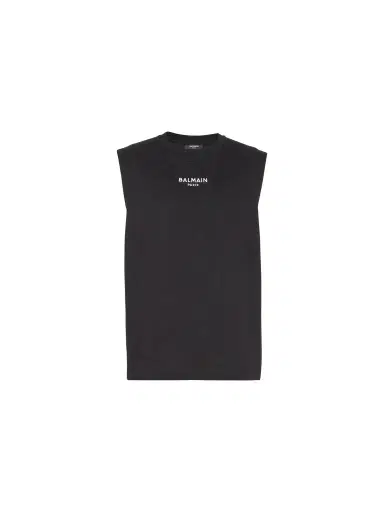 Balmain Embroidered Paris tank top | Thumbnail 1