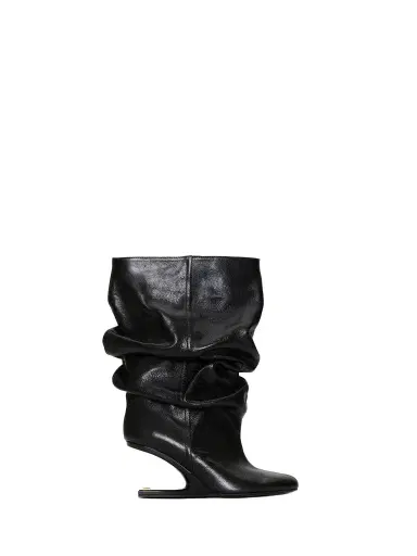 Balmain No Wedge textured leather ankle boots | Thumbnail 1 Balmain No Wedge textured leather ankle boots | Thumbnail 1