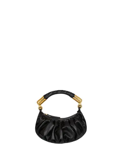 Balmain Ébène Mini bag in calfskin leather | Thumbnail 1 Balmain Ébène Mini bag in calfskin leather | Thumbnail 1