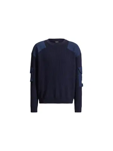 Balmain Wool Vintage Utility jumper | Thumbnail 1 Balmain Wool Vintage Utility jumper | Thumbnail 1