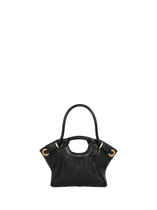 Small Tote in smooth topstitched leather Small Tote in smooth topstitched leather