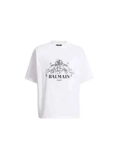 Balmain Printed Vine T-shirt | Thumbnail 1 Balmain Printed Vine T-shirt | Thumbnail 1