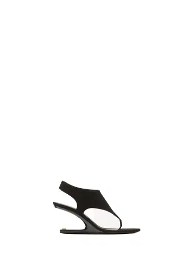 Balmain No Wedge suede sandals | Thumbnail 1 Balmain No Wedge suede sandals | Thumbnail 1