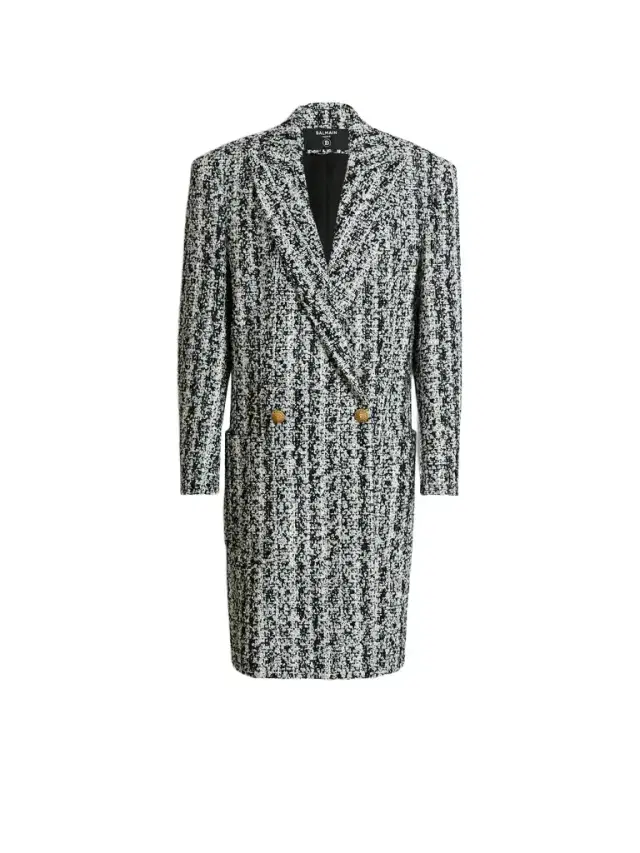Long tweed coat Long tweed coat