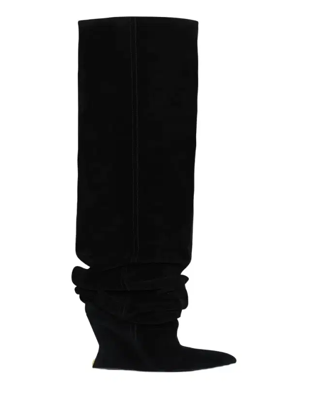 Suede leather Wedge thigh-high boots Suede leather Wedge thigh-high boots