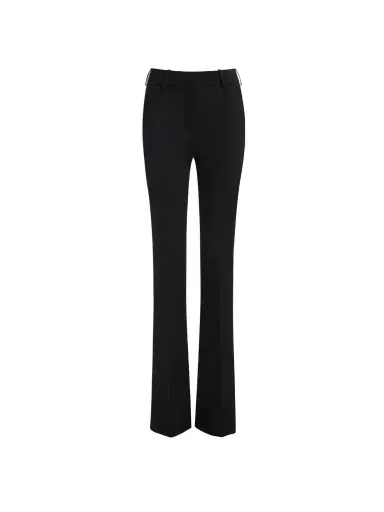 Balmain Low-waisted wool satin trousers | Thumbnail 1 Balmain Low-waisted wool satin trousers | Thumbnail 1