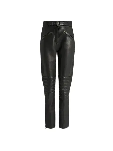 Balmain Lambskin biker trousers | Thumbnail 1 Balmain Lambskin biker trousers | Thumbnail 1