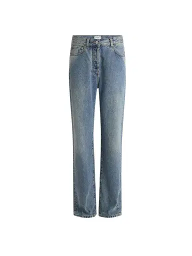 Balmain Straight-leg faded denim jeans | Thumbnail 1 Balmain Straight-leg faded denim jeans | Thumbnail 1