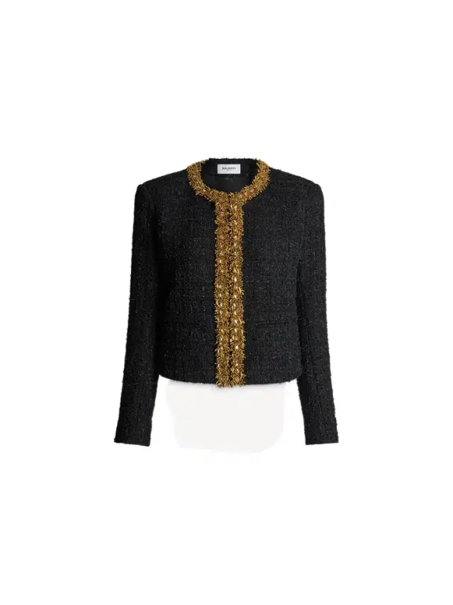 Embroidered tweed jacket Embroidered tweed jacket