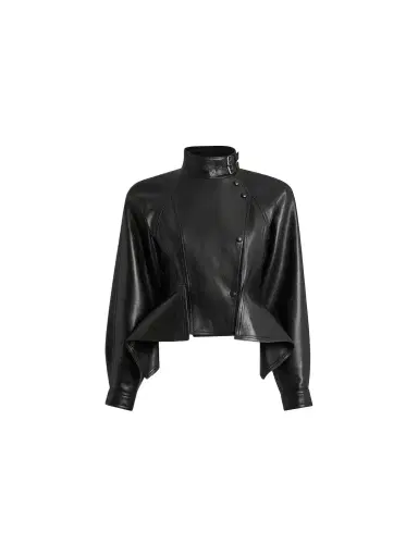 Balmain Lambskin signature jacket | Thumbnail 1 Balmain Lambskin signature jacket | Thumbnail 1