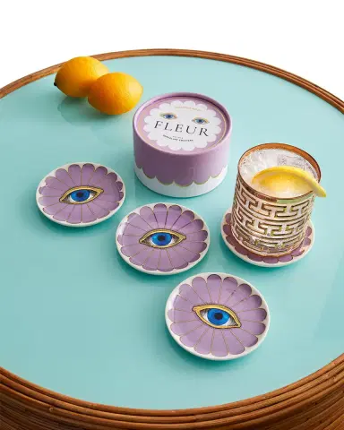 Jonathan Adler Fleur Coasters | Thumbnail 1 Jonathan Adler Fleur Coasters | Thumbnail 1