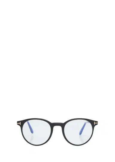 Tom Ford Men's Round Acetate Blue Light Blocking Glasses | Thumbnail 1