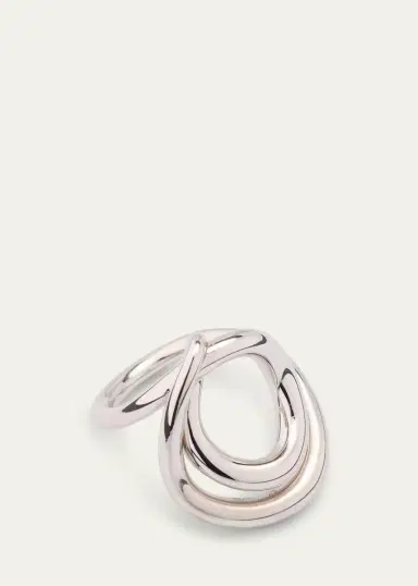 CHARLOTTE CHESNAIS Bague Lasso Ring in Sterling | Thumbnail 3 CHARLOTTE CHESNAIS Bague Lasso Ring in Sterling | Thumbnail 3