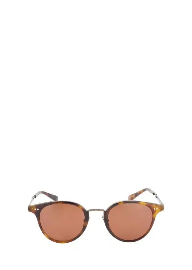 Mr. Leight Men's Marmont Combo Round Sunglasses